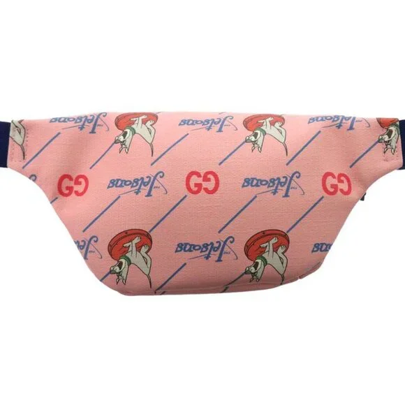Gucci Children the Jetsons Waist Bag Leather Pink Blue Body Bag 1999 - Picture 2 of 7